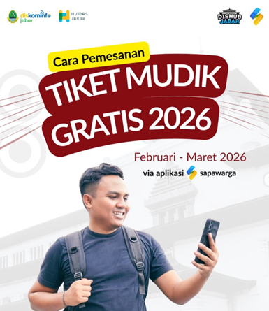 Pemprov Jabar Siapkan 3.040 Tiket Mudik Gratis 2026, Daftar Lewat Aplikasi Sapawarga