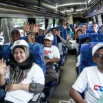 Pertamina Patra Niaga Berangkatkan Mitra Ojol Mudik Gratis Bareng MyPertamina