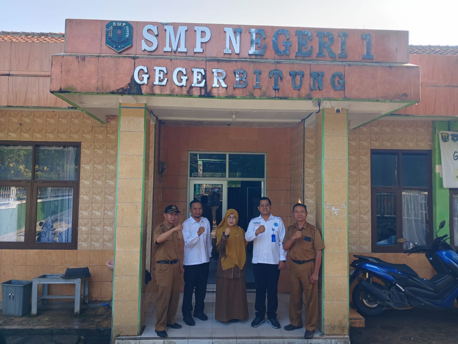 BNN Kabupaten Sukabumi Gelar Penyuluhan P4GN di SMPN 1 Gegerbitung