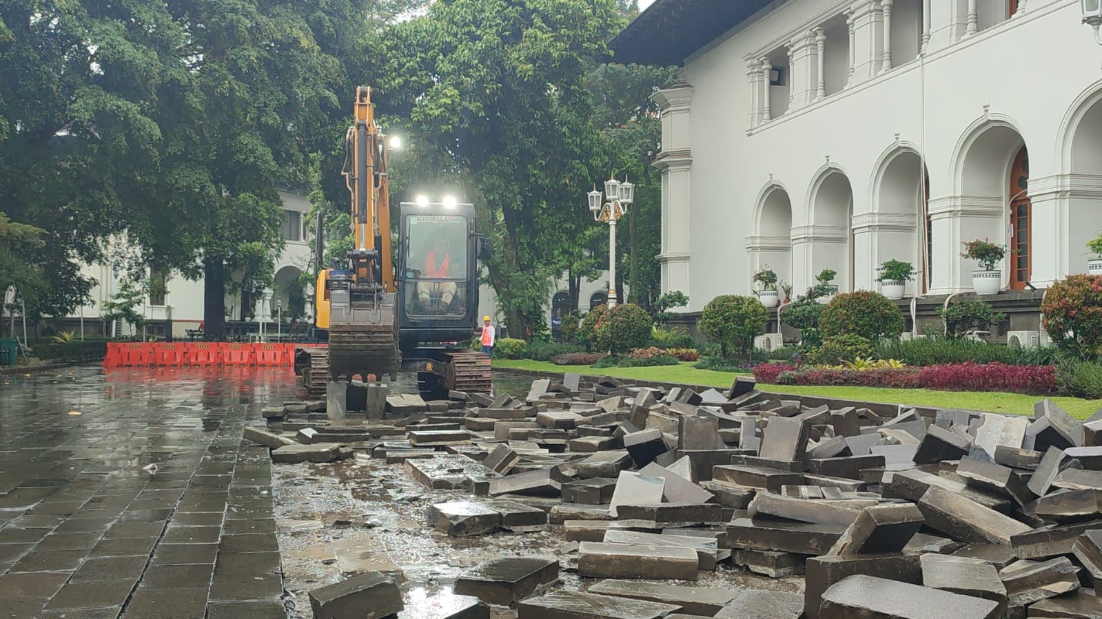 Halaman Gedung Sate akan Ditata, Habiskan Dana 15 Miliar