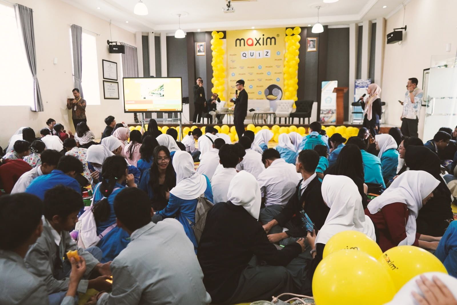 Maxim Bersama Disdik Jabar Gelar Cerdas Cermat antar SMK