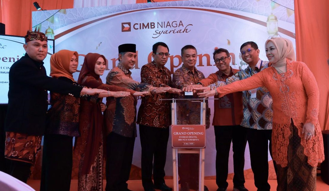 Resmikan Syariah Digital Branch, CIMB Niaga Syariah Perkuat Layanan di Surabaya