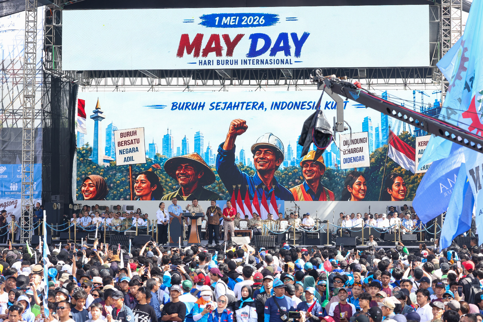May Day 2026, Presiden Prabowo Umumkan Serangkaian Kebijakan Perlindungan Pekerja