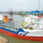 Perkuat Logistik Indonesia Timur, Alfa Trans Raya Luncurkan Container Vessel Kapasitas Terbesar
