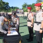 Sertijab, Kapolres Sukabumi Berpesan Profesionalisme Polisi Harus Jadi Landasan Utama