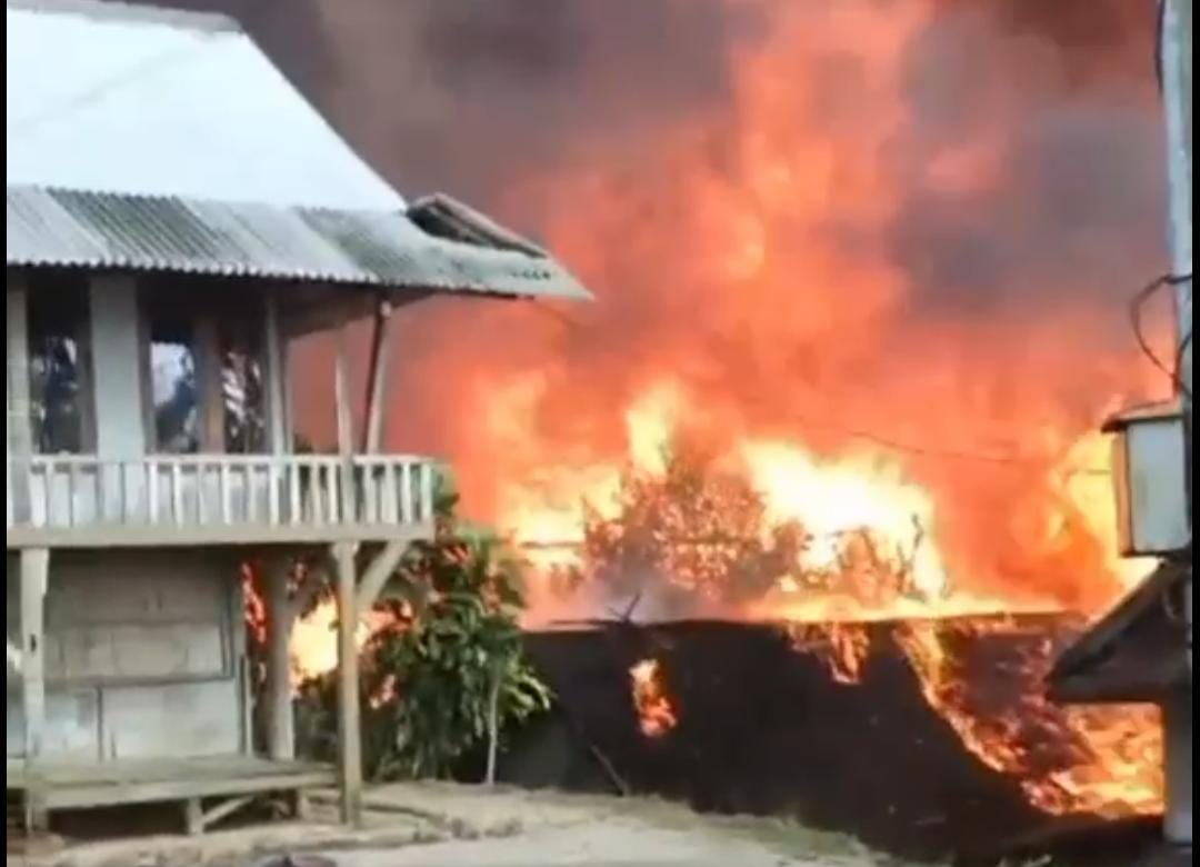 Kampung Adat Ciptamulya Kebakaran, Begini Kronologisnya