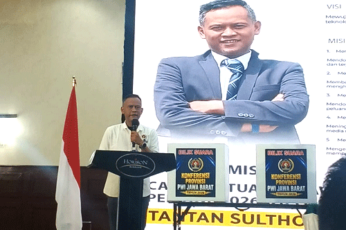 Tantan Sulthon Tak Terbendung ! Terpilih Jadi Ketua PWI Jabar, Unggul Telak Raih 444 Suara