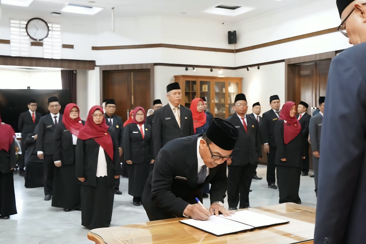 Ini Dia Nama 21 Kepala Sekolah yang Baru Saja Dilantik Wali Kota Sukabumi