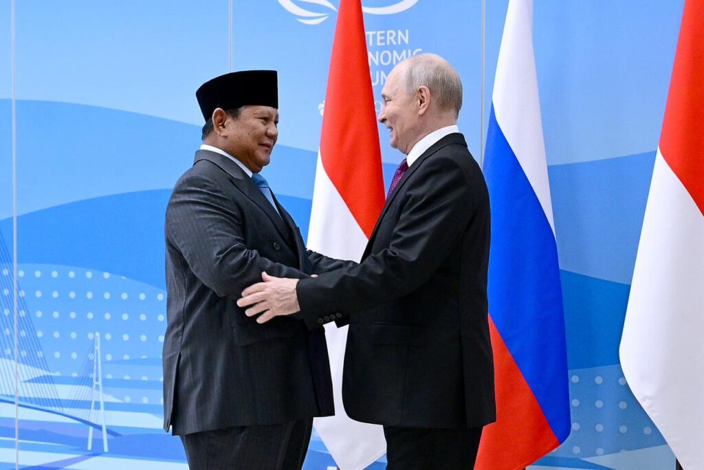 Prabowo Bertemu Putin, Tegaskan Strategi Hubungan Indonesia-Rusia